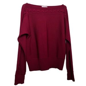 St John Sport Sweater Women’s Medium Knit Wool Blend M